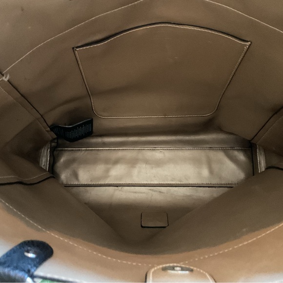 Ralph Lauren Black and Cork Tote Bag - Picture 12 of 13